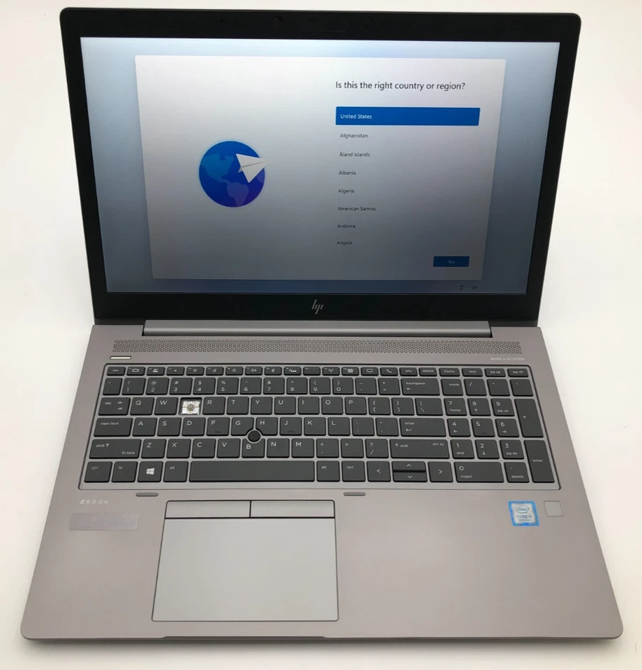 HP ZBook 15u G6 i5-8265U 8GB 256GB SSD 15.5" FHD Win 11 Pro WX 3200 — 第 1/4 张图片