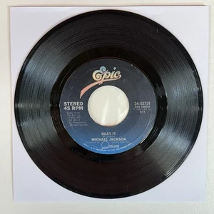 Michael Jackson - Beat It / Get on the Floor 7" 45 RPM Vinyl Single 1979 Epic - Picture 1 of 4
