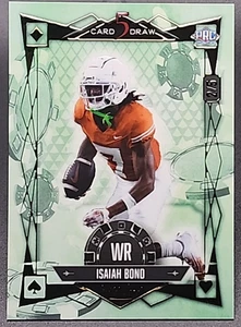 Isaiah Bond /5 2024 Wild Card Rookie RC Gold Foil Texas Cleveland Browns SSP - Picture 1 of 2