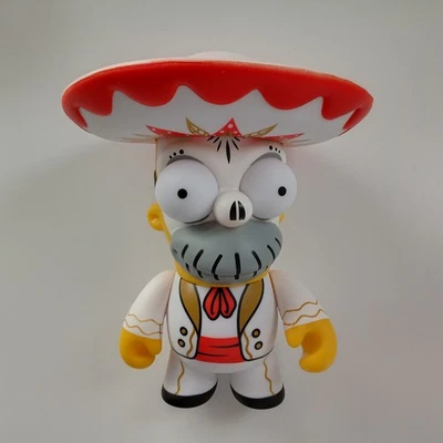 Kidrobot x The Simpsons: Day of the Dead Mariachi Homer Simpson Vinyl Art Figure - Image 1 of 4