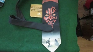 STAR WARS DARTH MAUL MEN'S POLYESTER TIE NEW - Picture 1 of 4