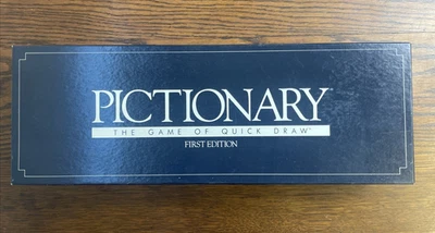 VINTAGE Pictionary Game First Edition COMPLETE 1985 Classic Drawing Board Game - Image 1 of 4
