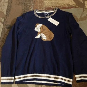 Janie and Jack Jungen Hundepullover Größe 8 Neu mit Etikett - Bild 1 von 4