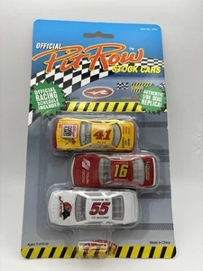 Vintage 1992 Pit Row NASCAR Diecast 3-Pack 1/64 Musgrave Dallenbach Marcis NIP - Bild 1 von 2