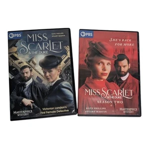 Miss Scarlet & the Duke: Seasons One & Two PBS Masterpiece Mystery! VG - Picture 1 of 23