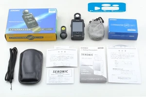 con mirino 5 🎦VIDEO👀✨COME NUOVO✨ Sekonic LiteMaster Pro L-478D dal GIAPPONE - Foto 1 di 10