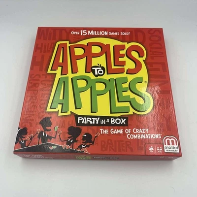 Apples to Apples Party in a Box Board Game Mattel - Image 1 of 4