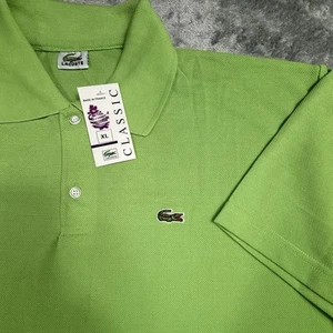 Lacoste Men’s Polo 100% Cotton Short Sleeve Classic Fit XL Bright Green - Picture 1 of 8