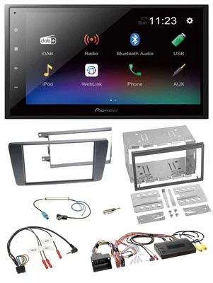 Pioneer USB Bluetooth DAB 2DIN Lenkrad Autoradio für Skoda Octavia 09-13 Scout a - Bild 1 von 4