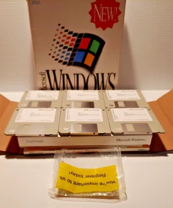 Microsoft Windows Operating System Version 3.1 Complete Package & Contents - Picture 1 of 9