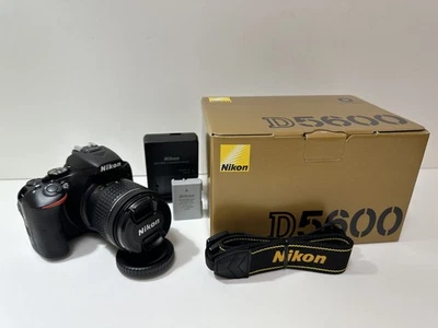 Nikon D5600 with Nikon AF-P Nikkor DX 18-55mm 3.5-5.6 G VR [Near MINT condition] - Image 1 of 4