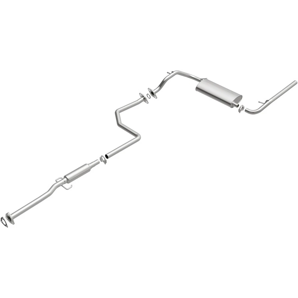 For Honda Civic 4dr Sedan 1990 1991 BRExhaust Stock Replacement Exhaust Kit - Image 1 of 3