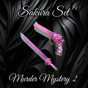 Murder Mystery 2 MM2 Sakura Set im Spiel Item - jetzt sehr selten! - Bild 1 von 1