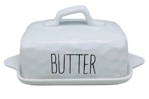 APOLLO Dimples Butter Dish