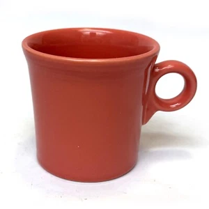 Homer Laughlin Fiesta 10 Ounce Classic Ring Handle Mug in Retired Flamingo - Picture 1 of 7