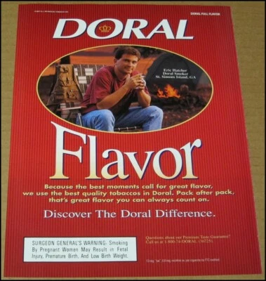 1997 Doral полный вкус сигареты печати реклама винтажный R. J. Reynolds - Изображение 1 из 4