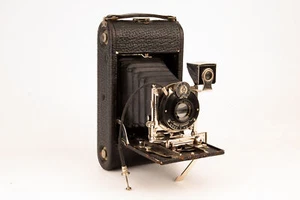 Ansco No 3 Folding 7A 7B Roll Film Camera with Modico Anastigmat f/7.5 Lens V24 - Picture 1 of 9