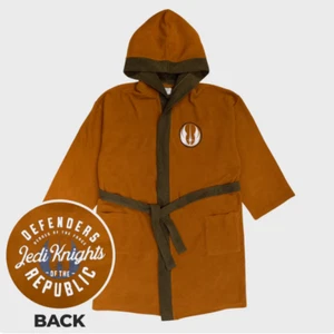 Star Wars Culturefly Exclusive Galaxy Jedi Knights Bathrobe size XS/M NWT - Picture 1 of 3
