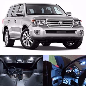 LED White Lights Interior License Package Kit For Toyota Land Cruiser 2008-2012 - Picture 1 of 8