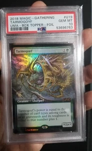 2018 MTG Ultimate Masters Tarmogoyf Box Topper PSA 10 - Picture 1 of 2