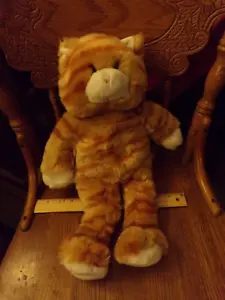 Build A Bear ORANGE TIGERKATZE 18 Zoll Stofftier wird nicht mehr produziert - Bild 1 von 3