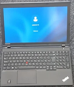 CLEAN 15.6INCH LENOVO THINKPAD L540 CORE I3 8GB 128GB SSD WIN 11 PRO NON CAMERA - Picture 1 of 15
