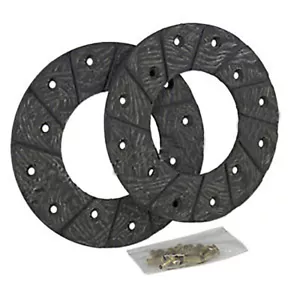 DISC BRAKE LINING WITH RIVETS S SC SI SO VA VAC SC-3 SC-4 VAH VAI VAO Fits Case - Picture 1 of 5