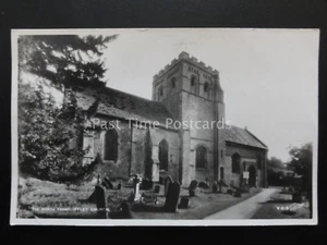 Oxfordshire IFFLEY Church The North Front - Old RP Postcard by Walter Scott V418 - Picture 1 of 1