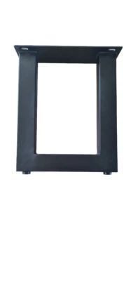 Untergestell U-form schwarz Couchtischgestell Couchtischfuß Tischbeine Couchbein - Bild 1 von 4