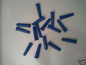 14-16 x 1-3/8" BLAUE KONISCHE KUNSTSTOFF-WANDDÜBEL - 100 Stck. - Bild 1 von 1