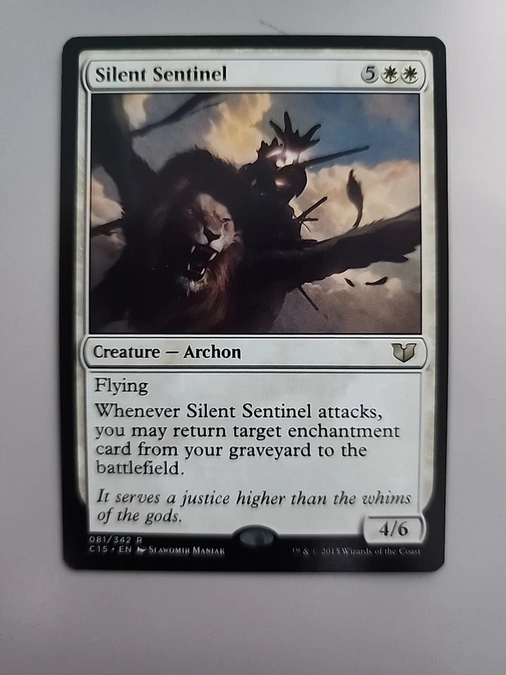 MTG Silent Sentinel Commander 2015 081/342 Regular Rare - Image 1 of 1