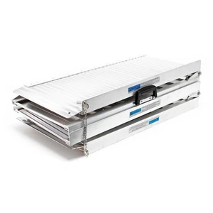 Alu Klappbare Rollstuhlfahrstuhlklappe 152,5x72x5cm 270kg - Bild 1 von 5