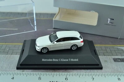 Herpa Mercedes Benz Clase C Vagón - Coche Blanco Diamante Escala 1:87 HO (HO6780) Foto 1 de 3