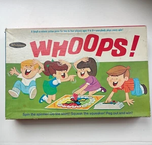 Vintage 1968 WHOOPS Game Whitman Action Stunt Childrens Kids Game - Good - Picture 1 of 4