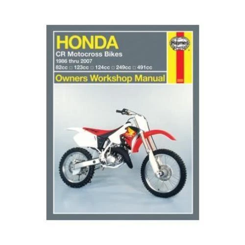 Manual de reparación de motocicleta Haynes para Honda CR 250 R 1986-2001 Foto 1 de 1