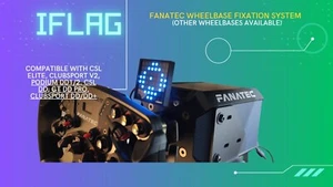Simflag - IFLAG - RGB LED flag system. Compatible with FANATEC wheelbases - Bild 1 von 7