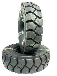 Two 8.25-15 Forklift Tire With Tube, Flap Grip Plus Heavy Duty 825-15 825x15 - Picture 1 of 1