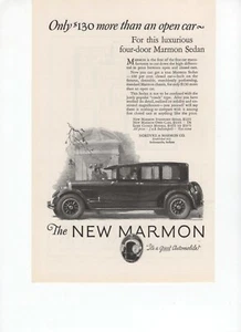 1924 Marmon Sedan Car Great Automobile Nordyke Vintage Print Ad 24A - Picture 1 of 1