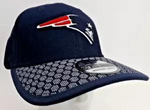 New England Patriots 🏈New Era Sideline 39Thirty Navy Flexfit -size Medium-Large - Picture 1 of 15