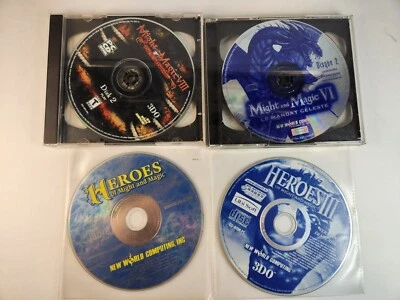 Heroes Of The Might And Magic 4 Games Pc Cd Loose French Version - Image 1 of 2