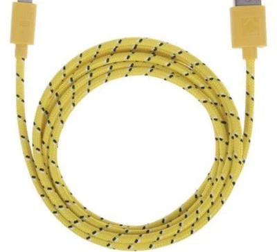 Cable Cargador de Datos USB Trenzado Redondo para iPhone X 8 7 Plus 6 4s 5 Micro Galaxy Foto 1 de 4