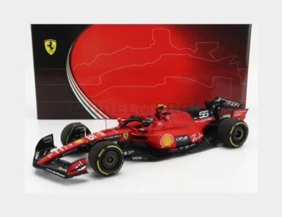 BBR-MODELS BBR231855C FERRARI - F1 SF-23 TEAM SCUDERIA FERRARI N 55 BELGIUM GP 2 - Immagine 1 di 2