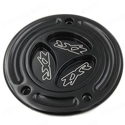 Fit for Kawasaki Ninja ZX6R/RR ZX9R ZX10R 2000-2010 Black Keyless Fuel Tank Caps - Image 1 of 4