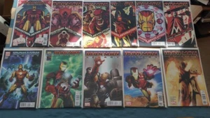 IRON MAN LEGACY 1-11 NM 2010 Complete Series Marvel Comics War of the Iron Men - Picture 1 of 11