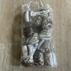 12er Set Muschel Serviettenringe echt Tiger Kauri Küste Strand Deko Meer Meer - Bild 1 von 9