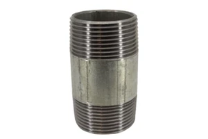 Galvanised Malleable Iron Barrel Nipple 32mm (1 1/4") Pipe Fitting - Picture 1 of 4