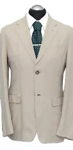 Chaqueta PRADA talla 50 cáñamo cáñamo cáñamo semialimentado crema beige cosida a mano NP: 2329 € - Imagen 1 de 8