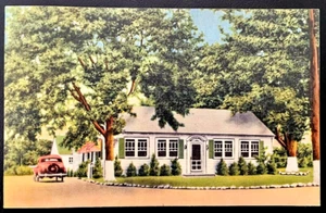 Glasgow Delaware Arms Restaurant Gebäude Bild Leinen unbenutzt DE alte Postkarte - Bild 1 von 2