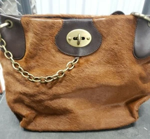 Bolso de mano/hombro/bolso de mano de cuero de becerro Paolo Masi - Imagen 1 de 6