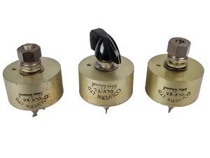 3x Colvern Wire Wound Pots CLV/XA / CLV/TL 16Ω 250Ω Military Grade Vintage UK - Picture 1 of 13